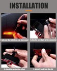 No Fading Door Step Welcome Lights Projector For Mercedes-benz C-class 2008-2014