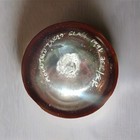 Mountain Lakes Green Glass Art Vase Signed And Dated Hand Blown