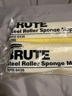 2 Pk Rubbermaid Commercial Brute Steel Roller Sponge Mop Head Refill 6436
