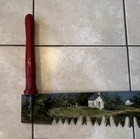 6 Foot Hand Painted 2 Man 2 Handle Crosscut Saw Signed By Artist  four Seasons