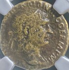 Emperor Trajan Ancient Roman Coin 98ad-117ad Ngc Genuine Certified As Rome