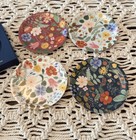Rifle Paper Co  Floral Coaster Set - Set Of 4 - New In Box