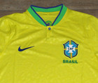 Nike Brasil Brazil Cbf National Team Dri-fit  110 Soccer Jersey Size Men Medium