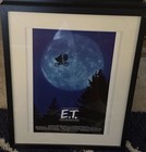 Reproduction E t  Framed matted Movie Poster In Ikea Ribba 20 5 X 16 5   