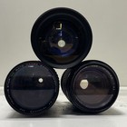 Lot Of 7 Assorted Mount Zoom Camera Lenses