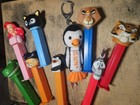 Lot Of 9 Pez Dispensers Disney Kung Fu Panda Rex Toy Story Chococat Madagascar