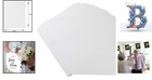 20 Sheets Thick White Cardstock - Ideal For Invitations   Scrapbooking