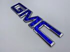 For Gmc Sierra Rear  Blue Emblem Liftgate Badge Letters Nameplate 1999-2007