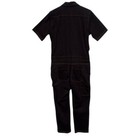 Wildfang Womens The Essential Short Sleeve Coveralls Black Size Medium