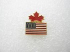 Usa canada Maple Leaf Lapel Pin  a20 