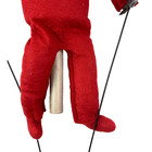 Vintage 50s 60s Handmade Paper Mache Devil Satan El Diablo Puppet Folk Art