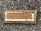 23   x 10    Vintage Cross Stitch Completed   Framed    villages    