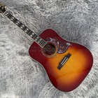 Acoustic Guitar Cs Hummingbird Solid Spruce Top Flamed Maple Back W 301eq Custom