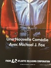 Teen Wolf French Movie Poster Original 22x60 -1985 Michael J  Fox- Large Panel