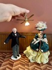 1 12 Scale Dollhouse Miniature Ceiling Light Led Fan Lights Chandelier Groceries