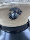 Korean War Usmc Marine Corps Officer s Visor Cap Or Hat