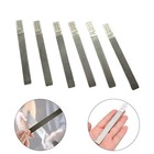 6 Pcs Guitar Nut Files For Luthier Repair Stainless Steel Fret Crowning Tool Set