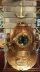 Antique Scuba  Us Navy Mark V Deep Sea Marine Sca Divers Diving Helmet