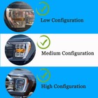 Full Led Headlights For Ford F150 F-150 14th Gen 2021 2022 2023 Front Headlamps