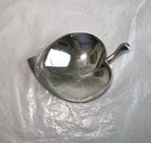 Fb Rogers Silver Co Silver Plate Leaf Shaped Dish 3 Ball Feet Candy Trinket Nuts