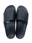 Adidas Mens Adilette Core Black Slip-on Cloudform Lightweight Shower Aqua Slides