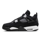 Jordan 4 Retro  white Thunder  Men s Mid Top Basketball Shoes
