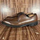 Vintage Freeman Bootmaker Guild Shoes Mens Size 11 Brown Derby Spiked Sole