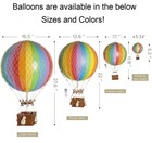 Authentic Models Floating The Skies Hot Air Balloon Decor