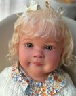 Rebornn Baby 30inch Doll Toddler Girl Rooted Soft Hair Festival Painted Toy Gift
