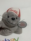 Vtg 1997 Authentic Coca-cola Seal W  Cap - Bean Bag Plush  0107 - Tags Complete