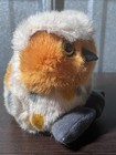 Puffkins 6777 Hooter Orange Owl Beanie Stuffed Animal Plush