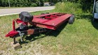 Dragmaster T700 Car Trailer 18 Foot W 9000lbs Winch Steel  mag Wheels  Tool Box