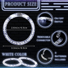100 Pcs Led Light Up Bracelets Bulk Glow Bracelets Party Favors Flashing Led Wri