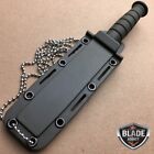 6  Military Tactical Combat Fixed Blade Survival Neck Knife Hunting Kabai Dagger