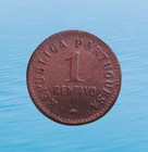 Portuguese Angola Centavo 1921 Km 60  444 