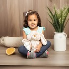 Melissa   Doug Burrow Bunny Rabbit Stuffed Animal 9    Plush - Nwt Condition  New 