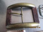 10 Vintage  Belt Buckles Gold Bronze Brass Silver Colors Mixed Metals