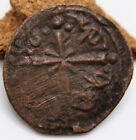 Roman Byzantine   Nicephorus Iii   Ae Follis   1078-1081   Jesus Christ   Cross