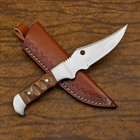 Rody Stan Hand Made D2 Steel Full Tang Skinner Hunting Knife-rose Wood- Gb-88