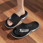 2025 New Men   s Summer Pvc Slippers Soft Anti Slip Outdoor Beach Gym Sandals Gift