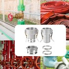 Da4030 Type Da Cam Hose Fitting  4  Female X3  Male Cam Lock Fittings 4  A  3  C