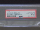 Nasa Apollo 11 Michael Collins Signed Custom Card Autograph Psa