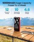 Power Bank 50000mah 22 5w Fast Charging Portable Charger  Usb Quick Charge Wi   