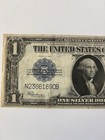 1923  1 One Dollar Horseblanket Silver Certificate Large Size Note     Blue Seal