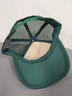 New Vtg White Oliver Tractor Super 88 Green White Double Snapback Trucker   