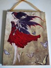Nene Thomas Ceramic Fairy Art Wall Tile  8 x10  