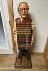    rare    Vintage Lifesize Albert Einstein Fiberglass Statue   Cabinet