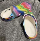 Crocs Classic Spray Dye Clog Tie-dye Multicolor Unisex Adults Size M10 w12