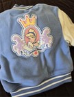  nwt  Rare Vintage Disney Store Cinderella Princess Bomber Jacket - Girls Xs 4 5