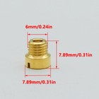 Holley Jet For 1 4-32 Gas Main Jets 40-49 50-59 60-69 70-79 80-89 90-99 64-99
